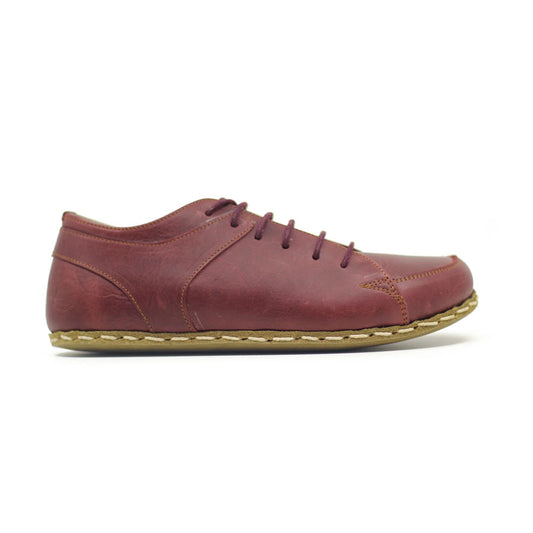 Burgundy Leather Grounding Shoe