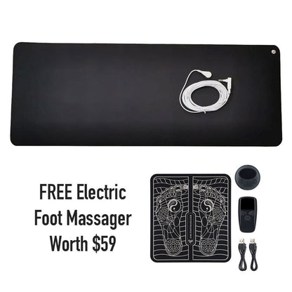 NatureFlow Grounding Mat With Free Electric Foot Massager